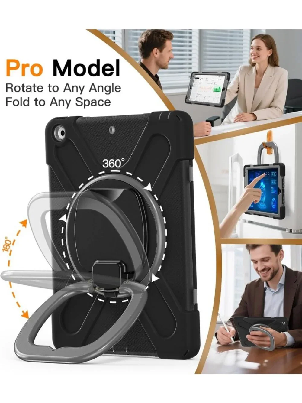 Shockproof iPad Case for 9th/8th/7th Gen (10.2 inch) - Durable, Lightweight